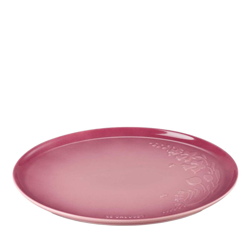 Le Creuset Jardin Oval Serving Plate 36cm - Rose Quartz image number 0